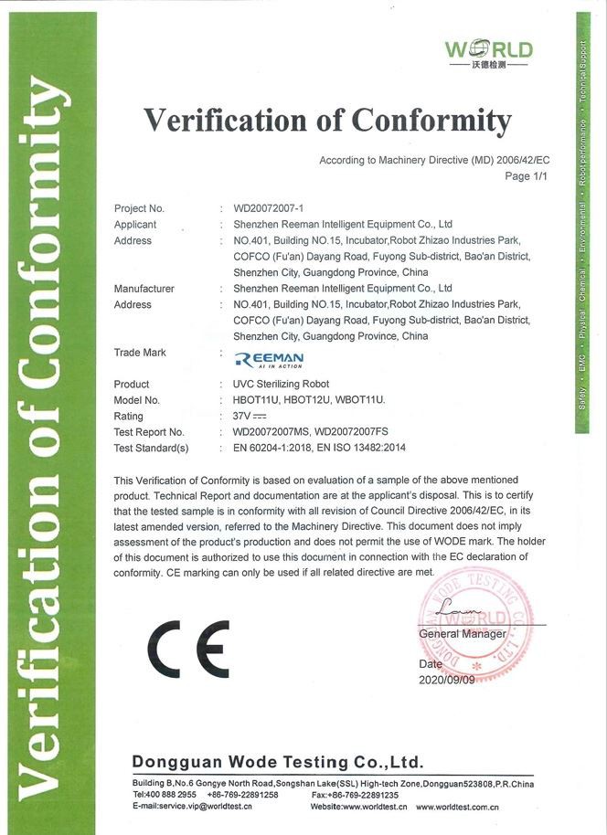 CE certification