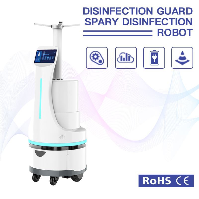 Disinfection guard spary disinfection robot