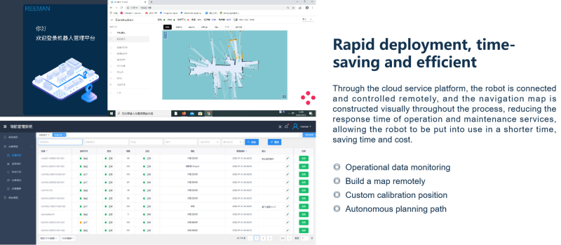 Build a map remotely