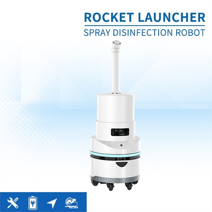 Automatic Spray Disinfection Robot