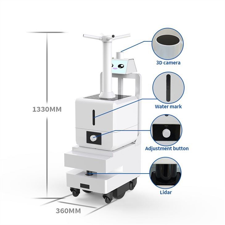 Disinfection Robot For Hotel