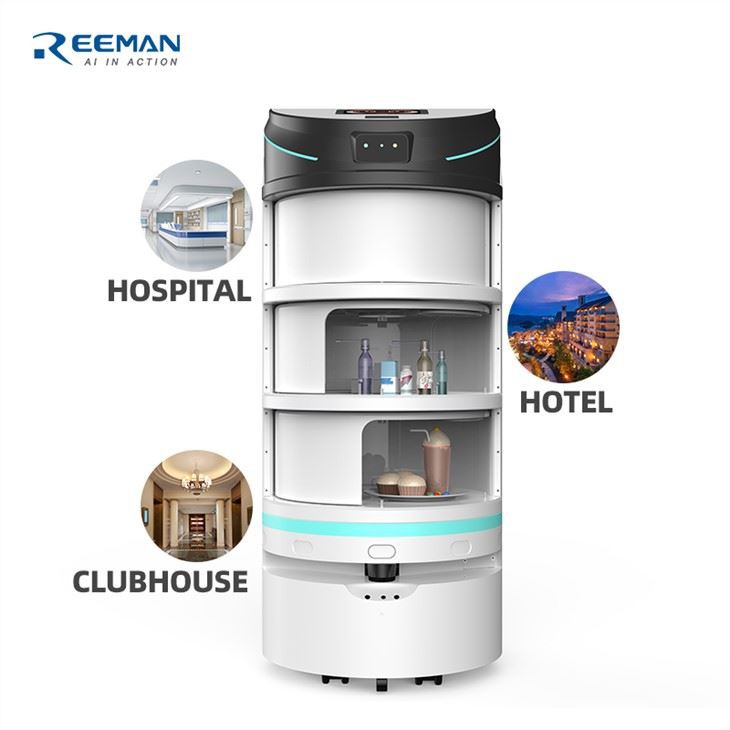 REEMAN Drug Delivery Intelligent Robot Hospital/Hotel Unmanned Delivery