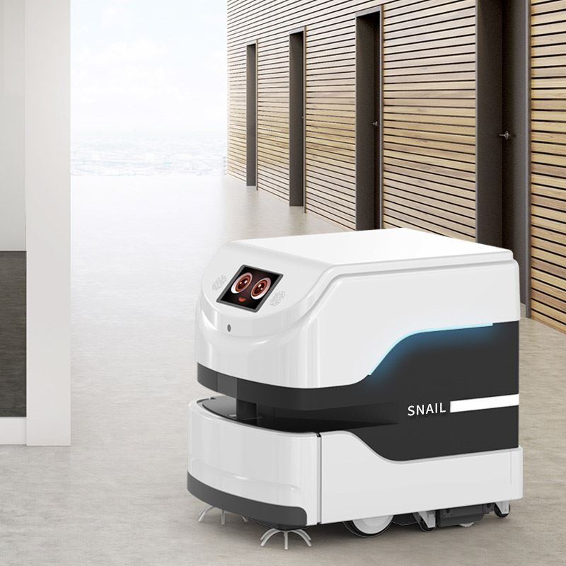 Snail Sweeper Robot: The Helpful Frontline Cleaner