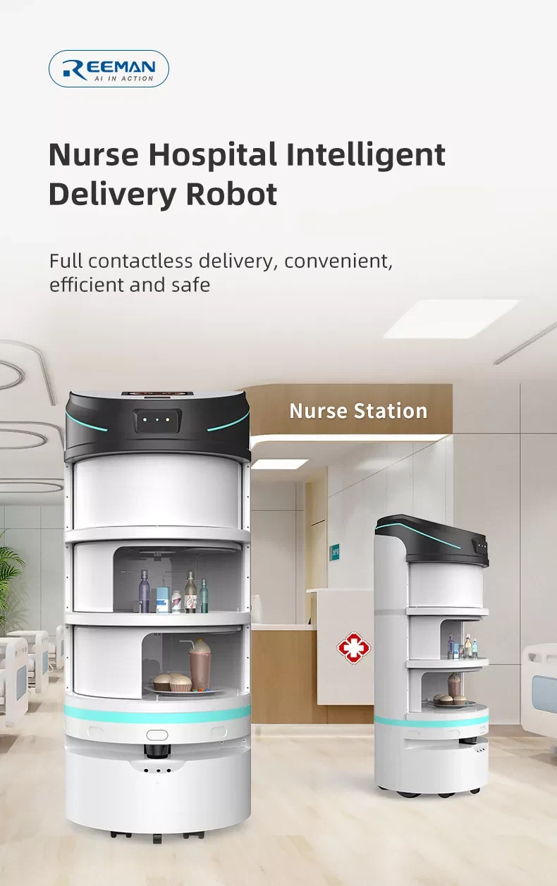 Reeman Nurse —— Hospital Delivery Robot