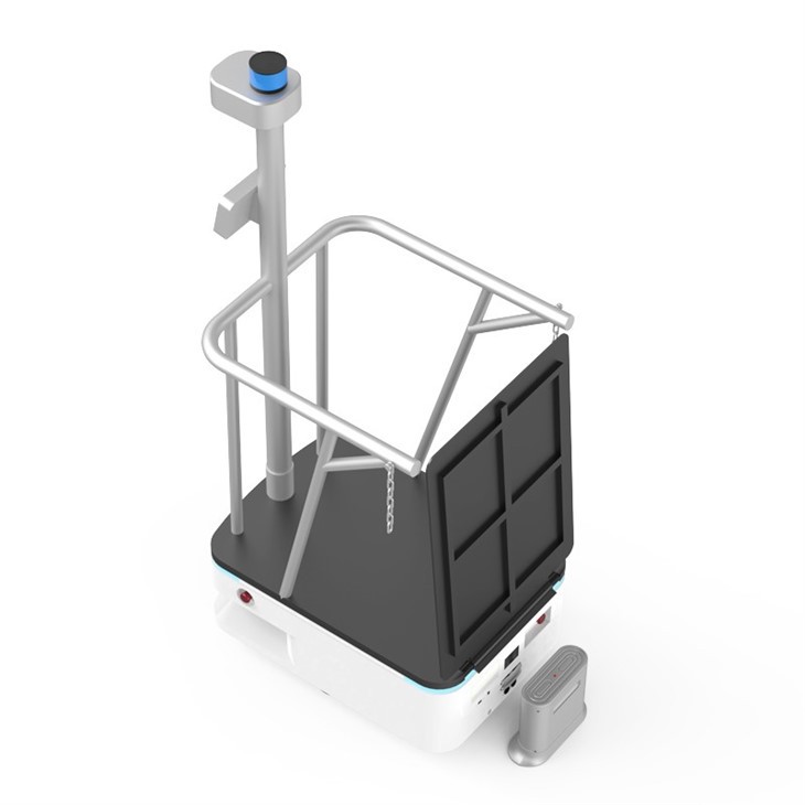 REEMAN Intelligent Mobile Garbage Delivery Robot Chassis Carries 300KG Automatic Charging Open SDK